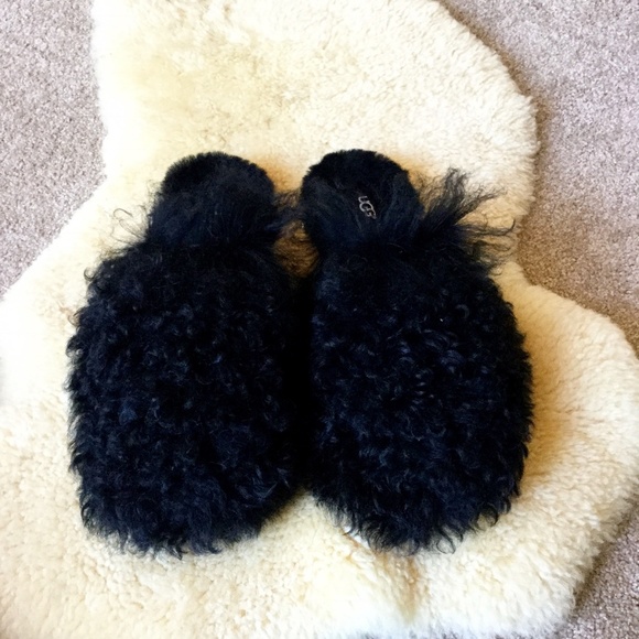 ugg fluff momma mongolian clog